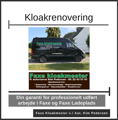Kloakservice Faxe Ladeplads