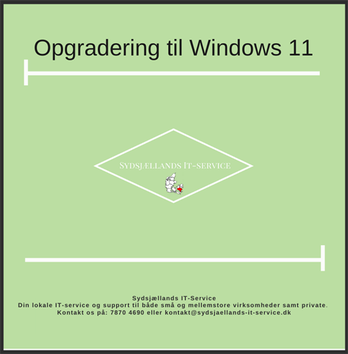 Opgradering til Windows 11 - Faxe